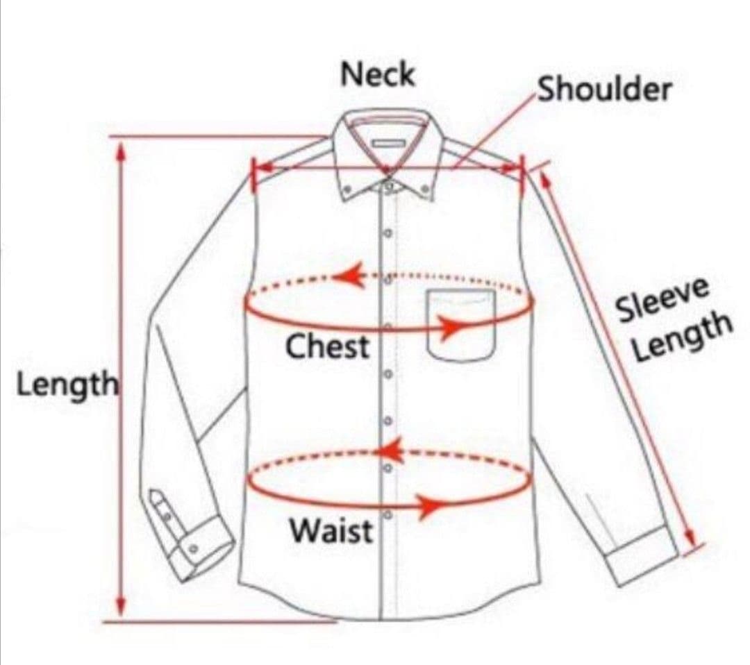 Shirt measurement guide